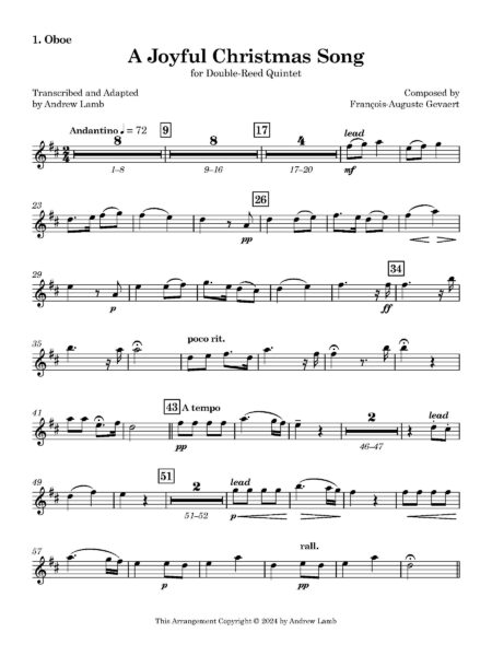 1. Oboe Page 1 1