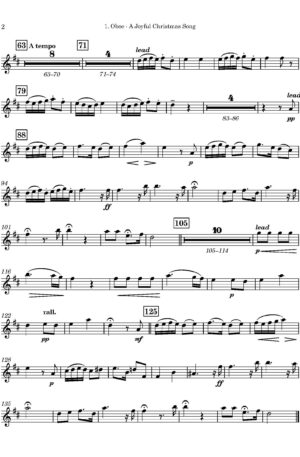 François-Auguste Gevaert | A Joyful Christmas Song | for Double-Reed Quintet