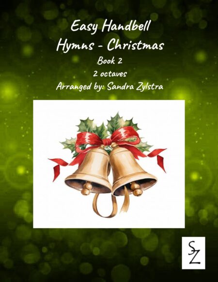 Easy Handbell Hymns Christmas Book 2 2 octave handbells cover page 00011