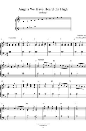 Easy Handbell Hymns -Christmas, Book 2 -2 octave handbells