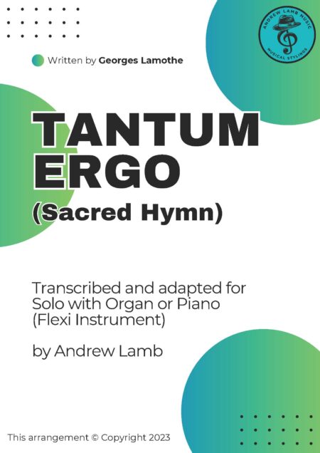 Lamothe Tantum Ergo Cover Page 1