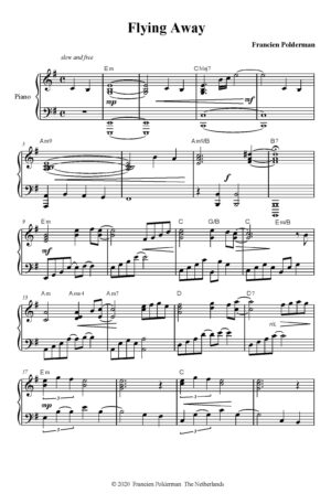 Flying Away – Piano Solo