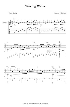 Waving Water – Guitar Solo