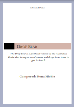 Drop Bear: Cello and Piano