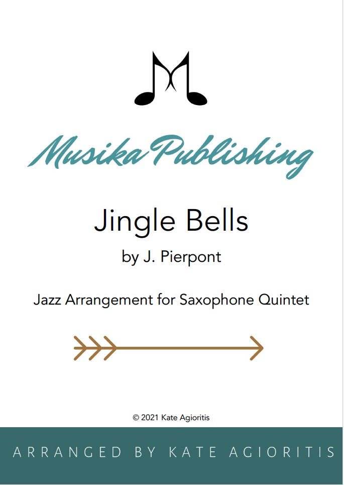 Jingle Bells - Jazz Arrangement for Saxophone Quintet