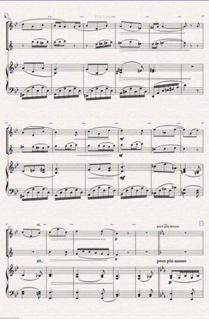 Sunflowers. Flute, Clarinet and Piano- Intermediate