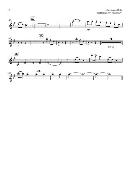 String Elvey GJ Christmas Bells 1. Violin Page 2