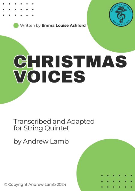 String 5tet Ashford Christmas Voices Cover Page 1