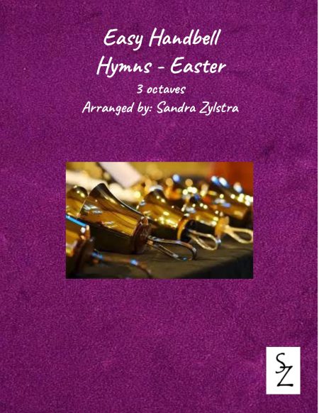 Easy Handbell Hymns Easter 3 octave handbells cover page 00011