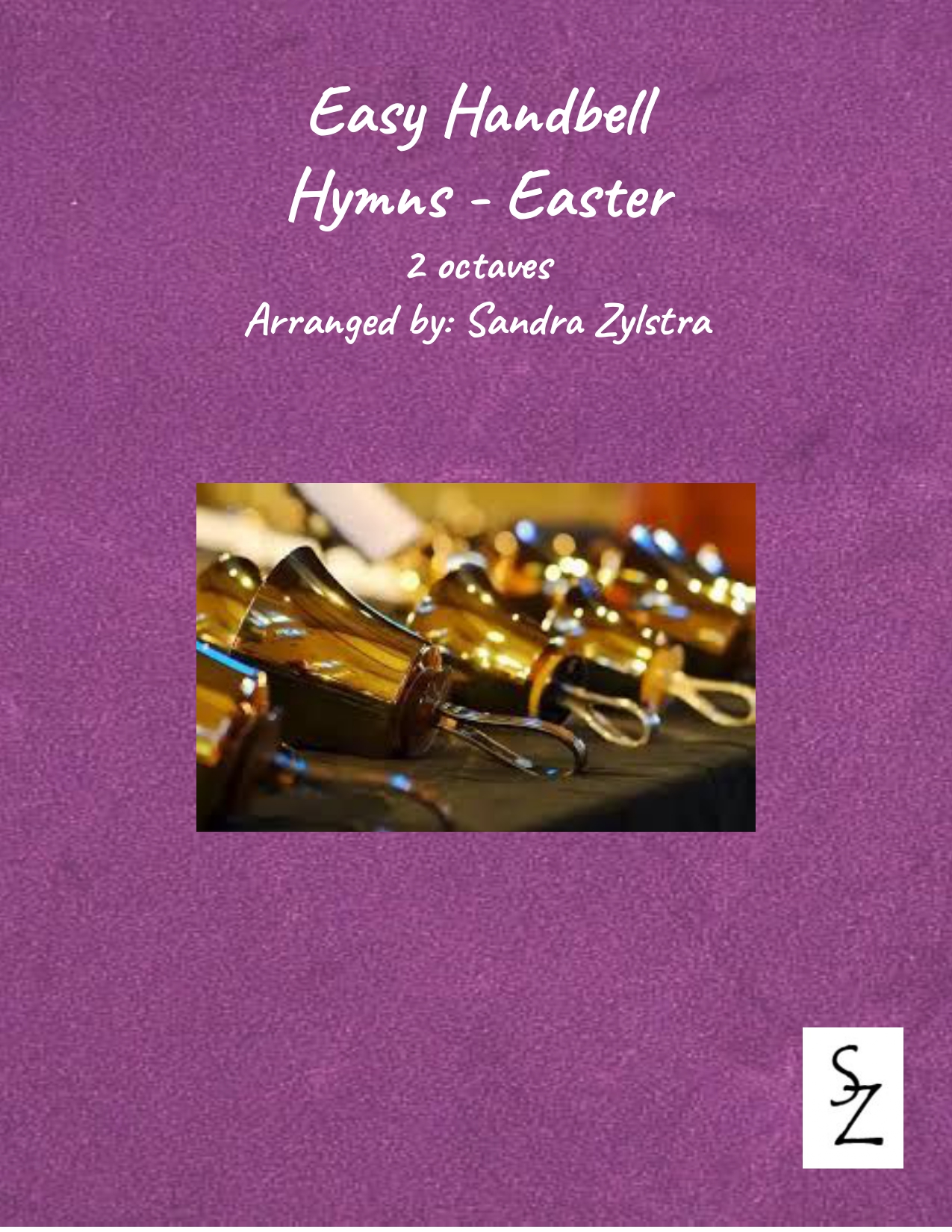 Easy Handbell Hymns Easter 2 octave handbells cover page 00011