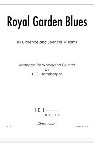 Royal Garden Blues for Woodwind Quintet