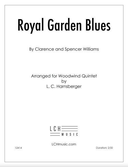 Royal Garden Blues Woodwind Quintet COVER SCAN scaled