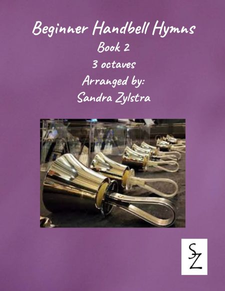 Beginner Handbell Hymns -Book 2 (3 octave handbells)