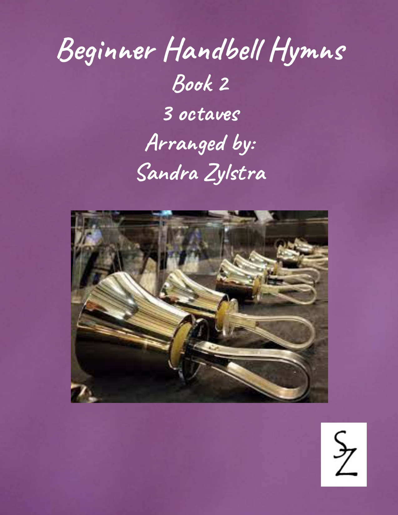 Beginner Handbell Hymns Book 2 3 octave handbells cover pages page 00011