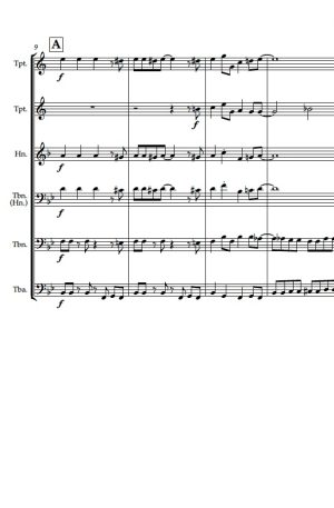 Jingle Bells – Jazz Arrangement for Brass Quintet