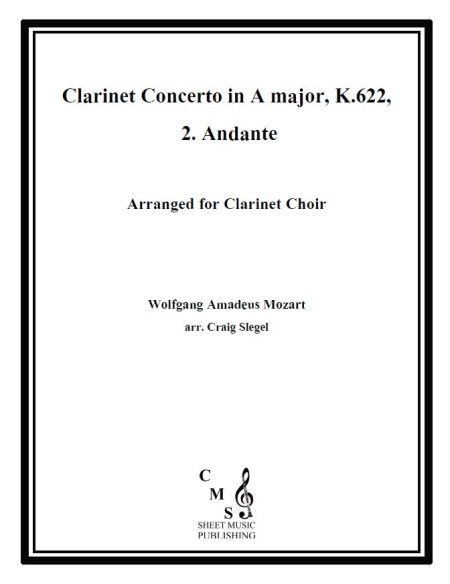 MozartConcerto Mvt2 CoverPage