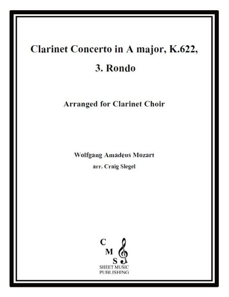 MozartConcerto Mvt3 CoverPage