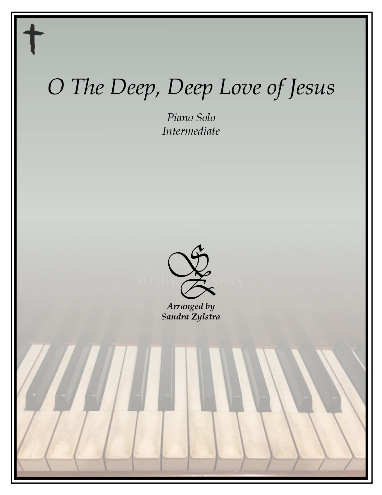 O the Deep Deep Love of Jesus intermediate piano solo cover page 00011