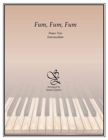 Fum Fum Fum intermediate piano trio parts cover page 00011