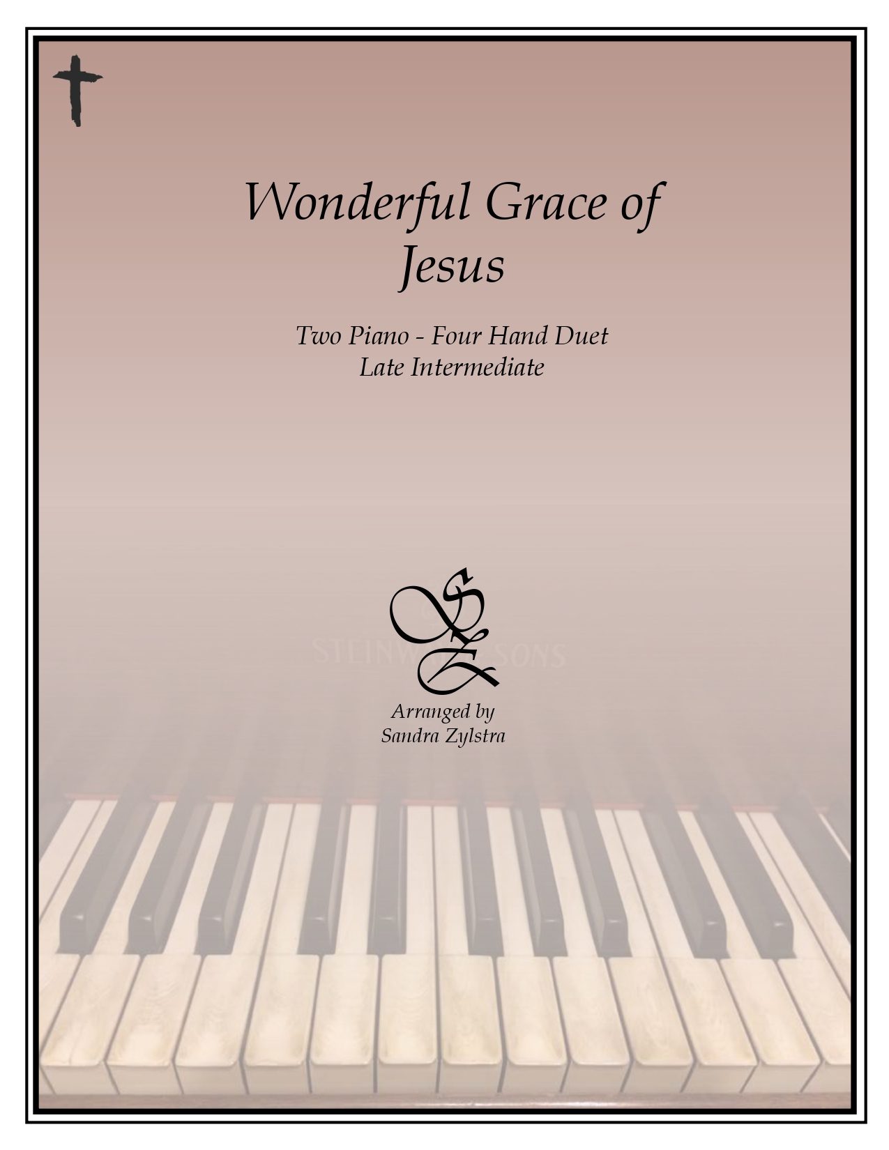 Wonderful Grace Of Jesus 2 piano duet cover page 00011