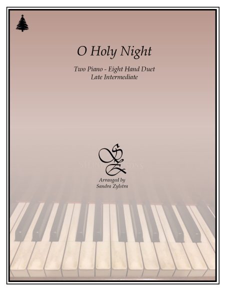 O Holy Night -2 piano, 8 hand duet