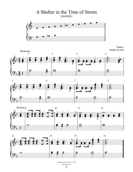 Moderate Handbell Hymns Book 2 2 octave handbells cover page 00041