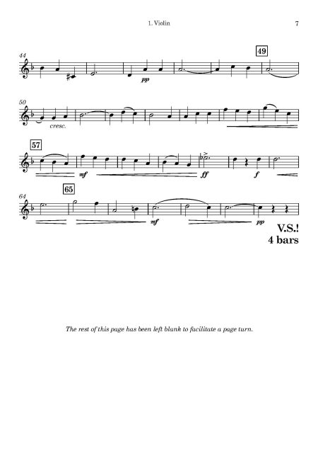 Jules BENEDICT | Invocation to Sleep | for String Quartet - Image 3