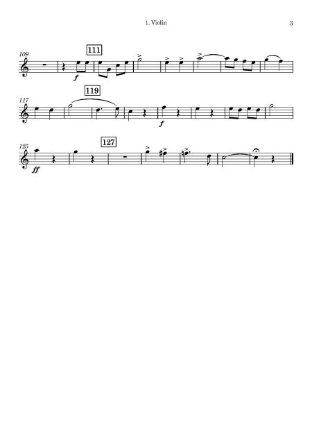 Jules BENEDICT | A Drinking Song | for String Quartet - Image 4