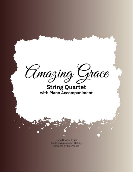 Amazing Grace - String Quartet with Piano Accompaniment