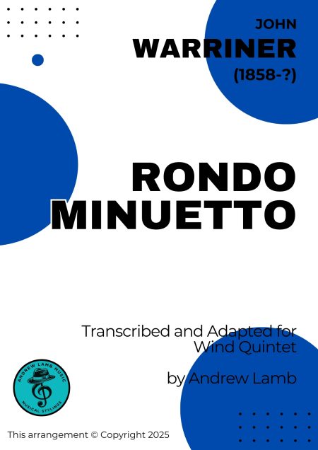 John WARRINER | Rondo Minuetto | for Wind Quintet