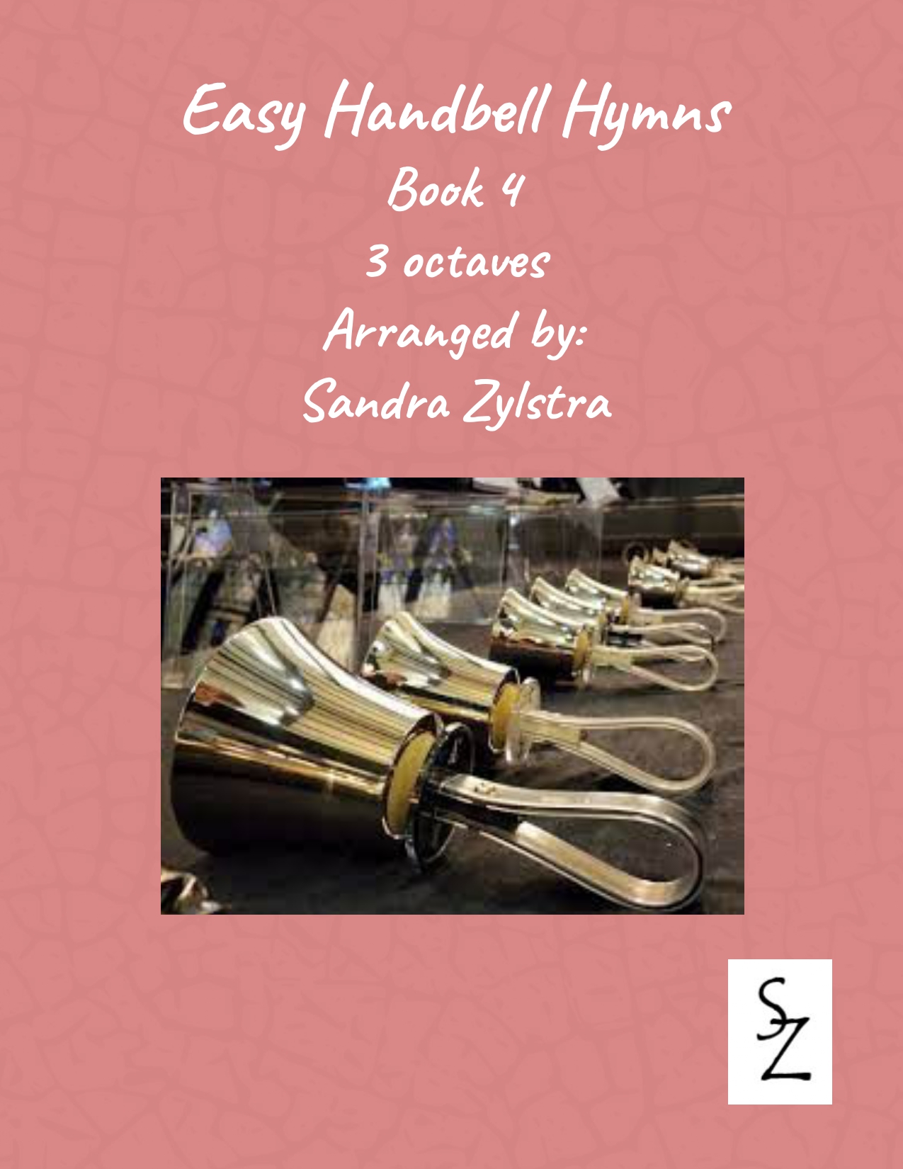 Easy Handbell Hymns Book 4 3 octave handbells cover page 00011