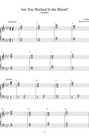 Easy Handbell Hymns -Book 4 (3 octave handbells)