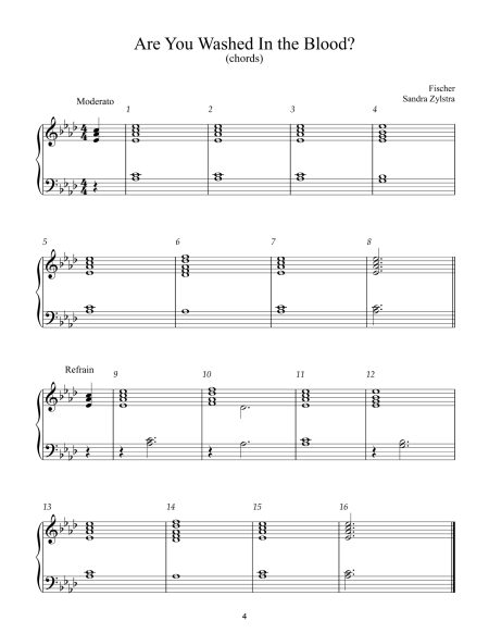 Easy Handbell Hymns -Book 4 (2 octave handbells) - Image 4