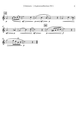 Charles DUVOIS | O Salutaris | for Brass Duet and Piano Accompaniment