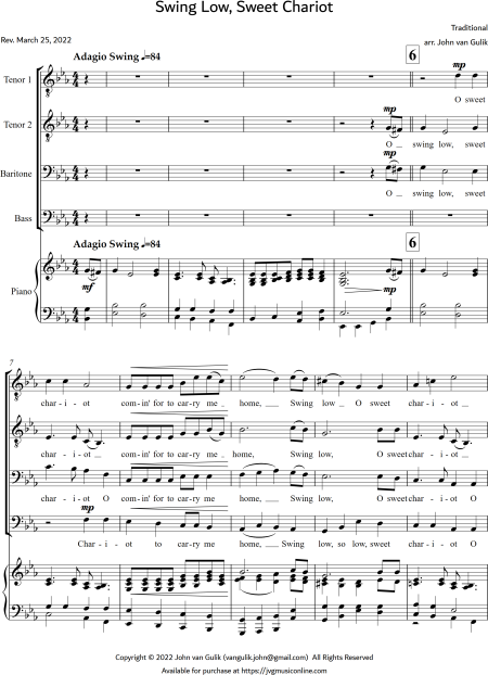 Swing Low, Sweet Chariot - Image 2