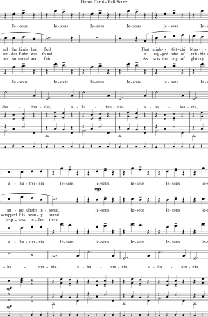 Huron Carol