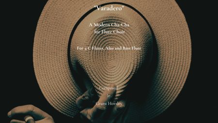 "Varadero" A Modern Cha-Cha for Flute Choir