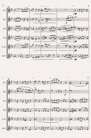 “Varadero” A Modern Cha-Cha for Flute Choir
