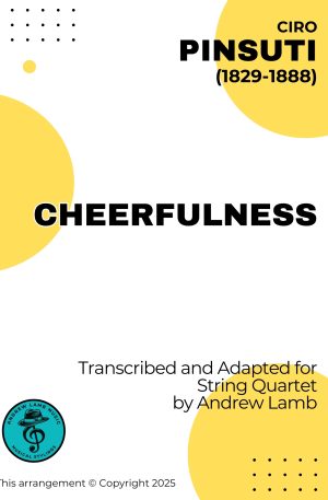 Ciro PINSUTI | Cheerfulness | for String Quartet