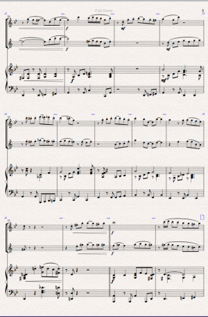 Varadero. A Modern Cha-Cha for Flute Clarinet and Piano.