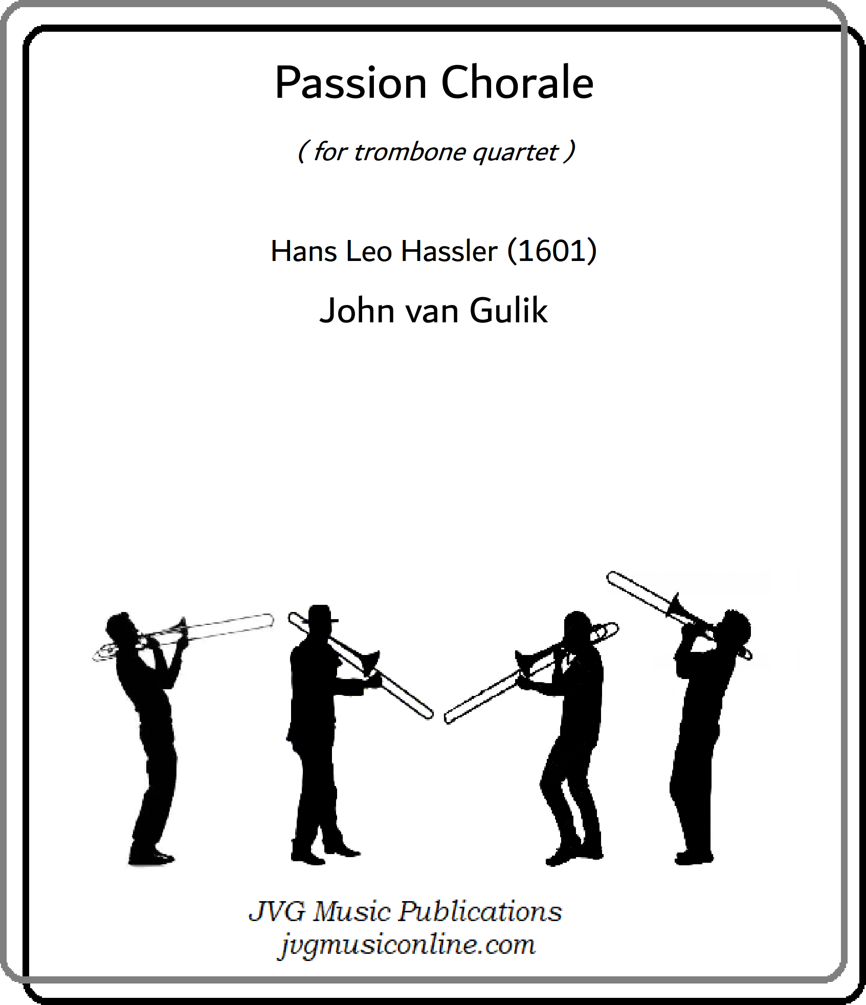 JVG 7055 Quartets Passion Chorale 0001