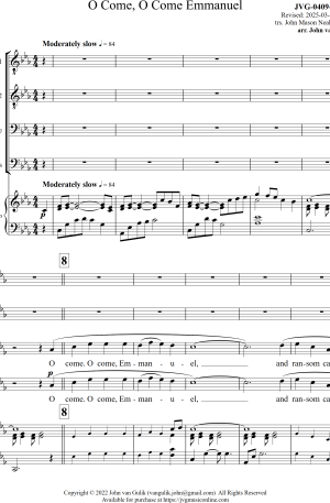 O Come O Come Emmanuel