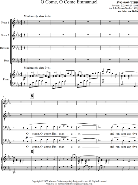 O Come O Come Emmanuel - Image 2