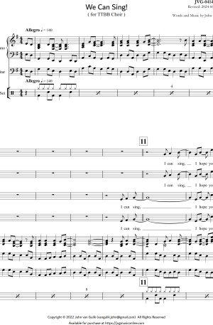 We Can Sing