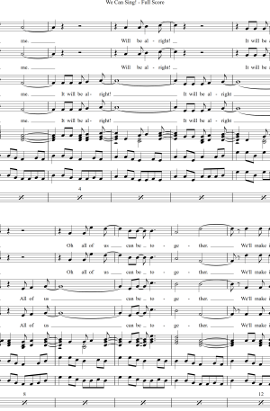 We Can Sing