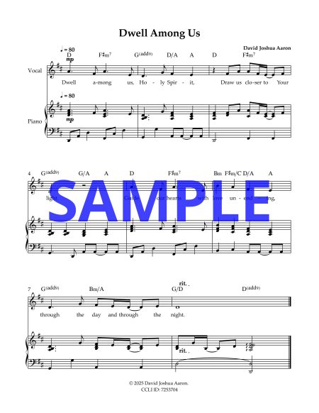 Dwell Among Us - Sample