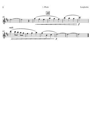 Larghetto (by Francis Cunningham Woods, arr. for Wind Quintet)