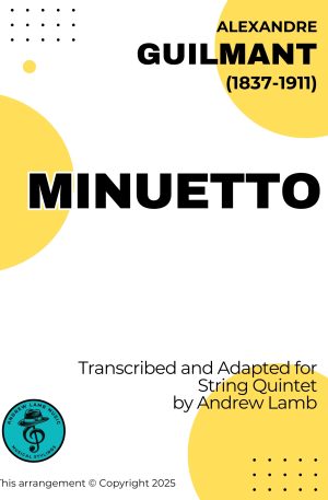 Alexandre GUILMANT | Minuetto | for String Quintet