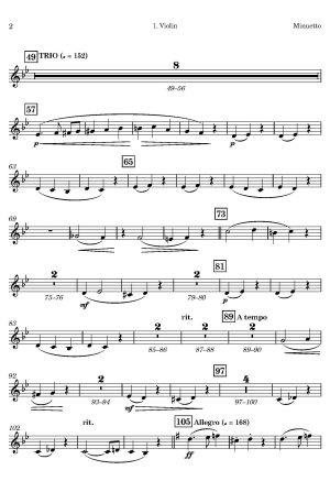 Alexandre GUILMANT | Minuetto | for String Quintet