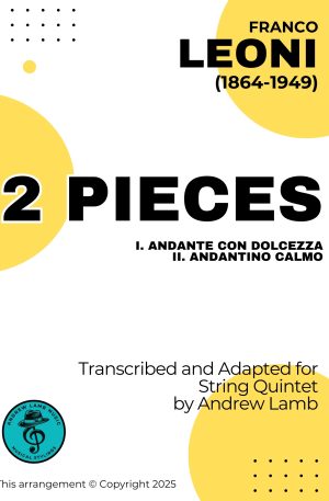 Franco LEONI | 2 Pieces | for String Quintet